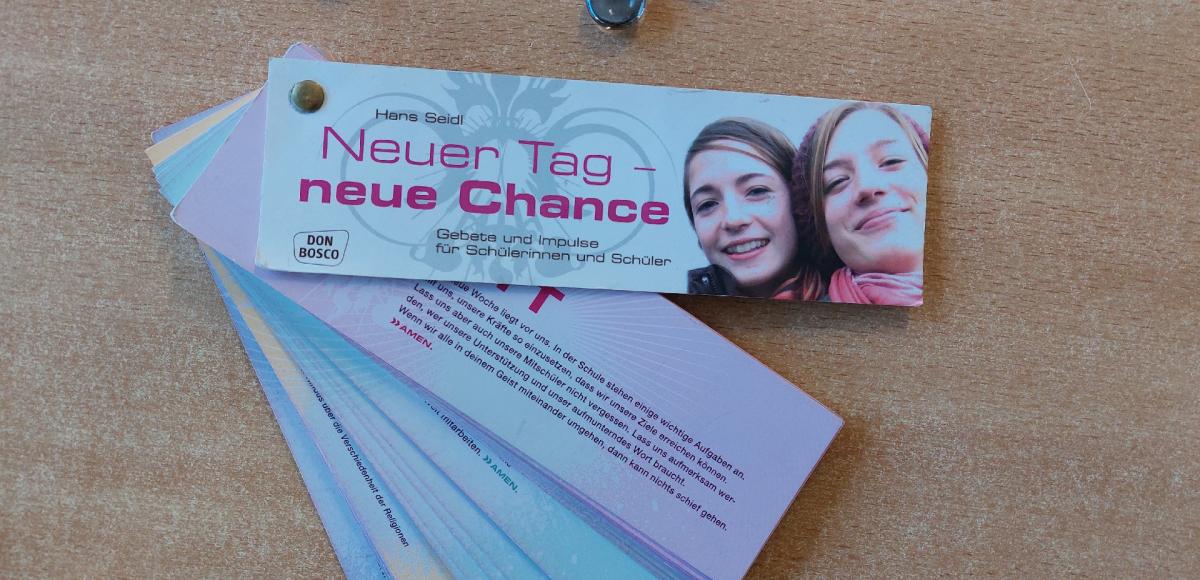 Gebete und Impulse im Fächer
